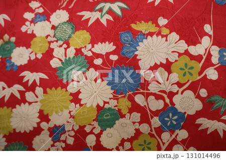 アンティークの着物生地 アンティークの着物生地 131014496