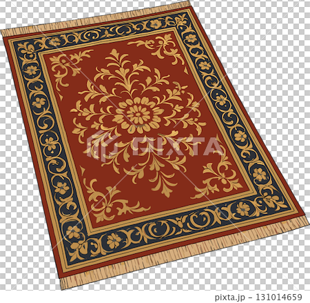 豪華地毯的插圖 豪華地毯的插圖 131014659