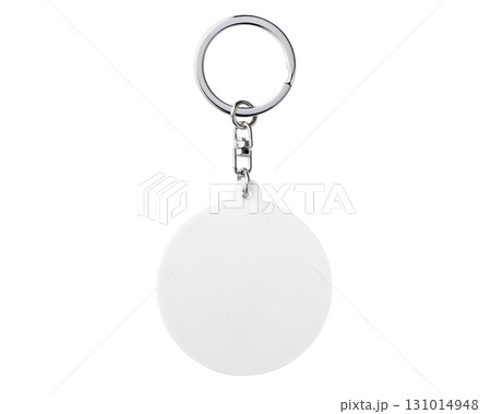 アクリル製の丸いキーホルダー 131014948