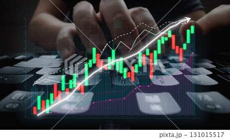 Hands Typing on Keyboard with Overlaid Stock Market Graph and Data Analysis Visuals, Financial Trading and Investment Concepts Copula Hands Typing on Keyboard with Overlaid Stock Market Graph and Data Analysis Visuals, Financial Trading and Investment Concepts Copula 131015517