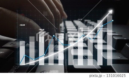 Hands Typing on Keyboard with Graphs and Data Visualizations Representing Growth and Technology in Business Analytics and Financial Monitoring Copula Hands Typing on Keyboard with Graphs and Data Visualizations Representing Growth and Technology in Business Analytics and Financial Monitoring Copula 131016025
