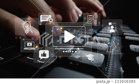 Video Marketing Strategy and Engagement Icons Muxer Video Marketing Strategy and Engagement Icons Muxer 131016393