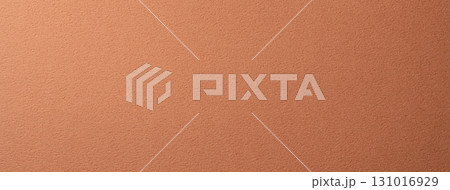 質感のある柿色の紙の背景テクスチャー 131016929