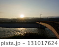 天竜川と市田橋 131017624