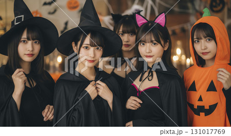 ハロウィンパーティー　女子会　仮装パーティー 131017769