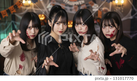 ハロウィンパーティー　女子会　仮装パーティー 131017770