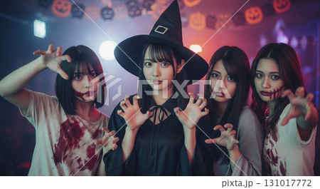 ハロウィンパーティー　女子会　仮装パーティー 131017772
