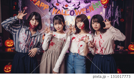 ハロウィンパーティー　女子会　仮装パーティー 131017773