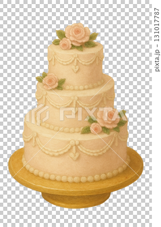 [婚禮] 婚禮蛋糕插圖/類型2 131017787