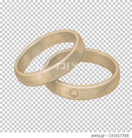 [婚禮]結婚戒指插畫 131017788