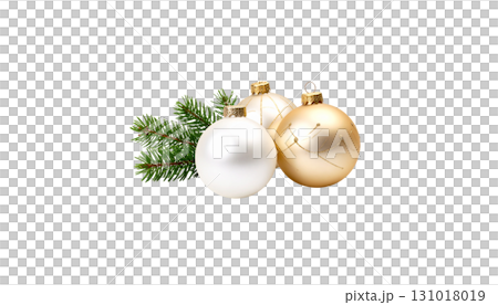 Colorful glass Christmas balls and Christmas tree decorations on white background Colorful glass Christmas balls and Christmas tree decorations on white background 131018019