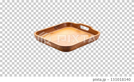 Empty wooden box on white background 131018140