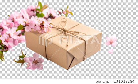 Gift box isolated on white background 131018284
