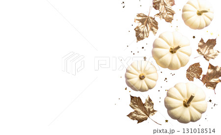 Beautiful pumpkin icon illustration isolated on white background. Beautiful pumpkin icon illustration isolated on white background. 131018514