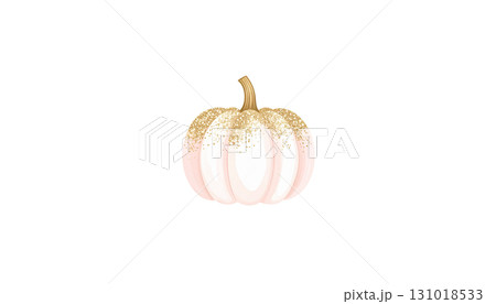 Beautiful pumpkin icon illustration isolated on white background. Beautiful pumpkin icon illustration isolated on white background. 131018533