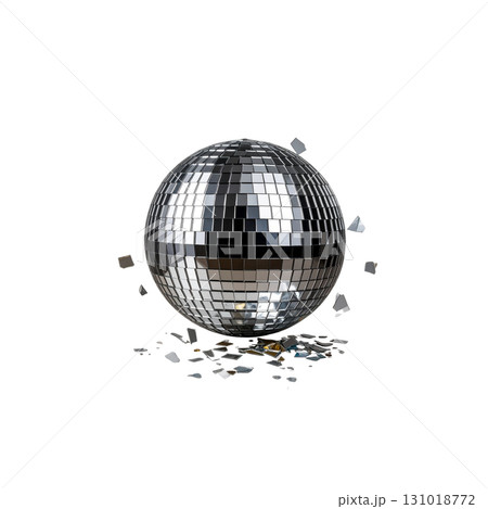 A glittering disco ball with rotating mirror tiles, lighting up the dance party with its sparkling and beautiful lights. A glittering disco ball with rotating mirror tiles, lighting up the dance party with its sparkling and beautiful lights. 131018772