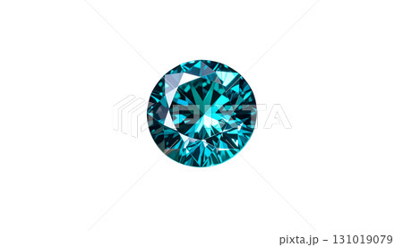 Bright blue gems on a white background Bright blue gems on a white background 131019079