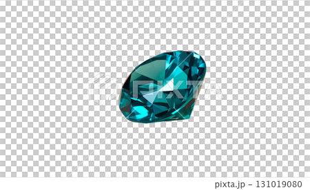 Bright blue gems on a white background Bright blue gems on a white background 131019080
