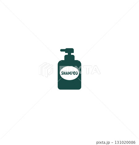 シャンプーのカラーアイコン、背景なし、素材、イラスト、日用品、アメニティ 131020086