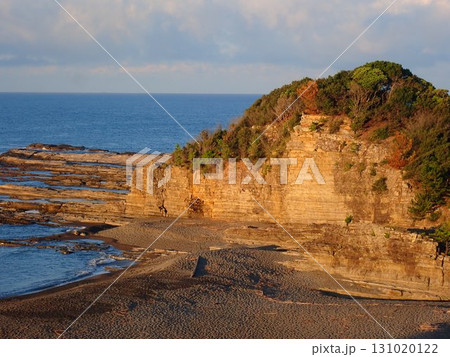 志原海岸の朝 131020122