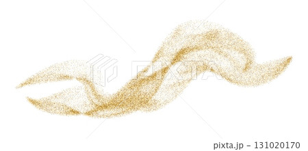 Shining gold glitter dot particle fluid wave. Vector bright tinsel for holiday design, confetti stripe dust premium luxury background. Abstract gold stipple flow, shiny liquid undulate pattern. Shining gold glitter dot particle fluid wave. Vector bright tinsel for holiday design, confetti stripe dust premium luxury background. Abstract gold stipple flow, shiny liquid undulate pattern. 131020170