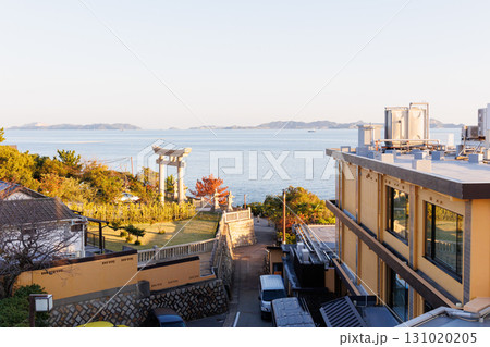 赤穂御崎にある伊和都比売神社の鳥居 131020205