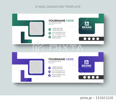 Modern and minimalist corporate email signature or email footer design template. Professional business email signature, header, social media cover, banner design. Modern and minimalist corporate email signature or email footer design template. Professional business email signature, header, social media cover, banner design. 131021220