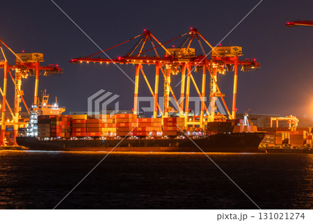 《東京都》ガントリークレーン・大井コンテナターミナル 131021274