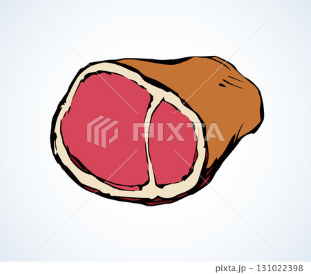 Meat. Vector drawing 131022398