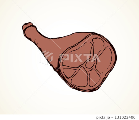 Meat. Vector drawing Meat. Vector drawing 131022400