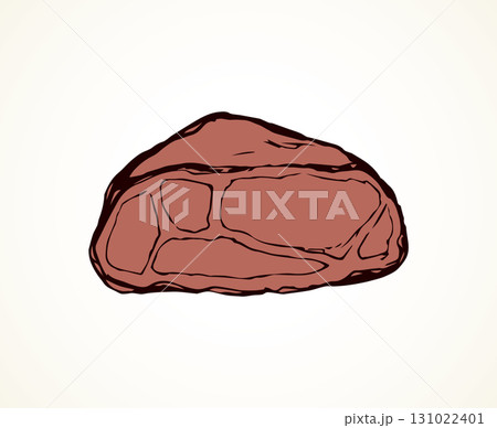Meat. Vector drawing Meat. Vector drawing 131022401