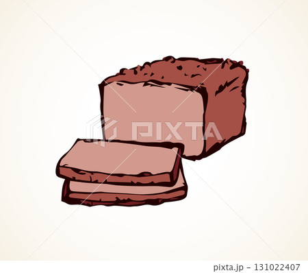 Meat. Vector drawing 131022407