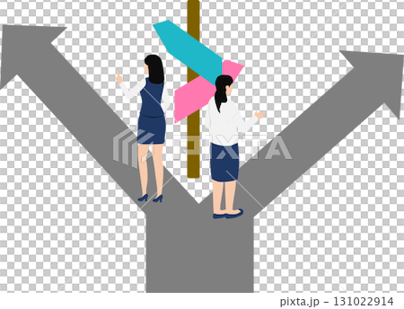 人生的轉捩點插畫 131022914