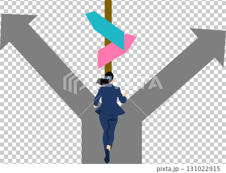 人生的轉捩點插畫 131022915