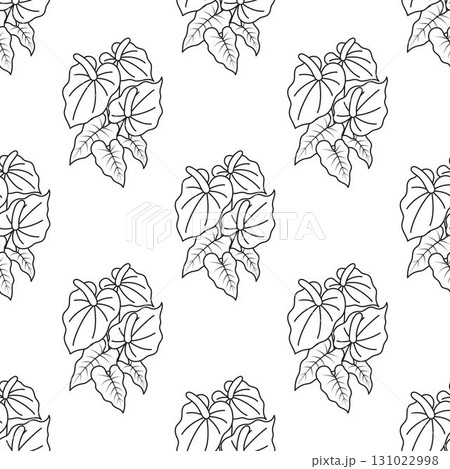 anthurium flower pattern in outline anthurium flower pattern in outline 131022998
