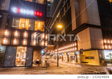 《東京都》日本橋室町・都市夜景 131024669