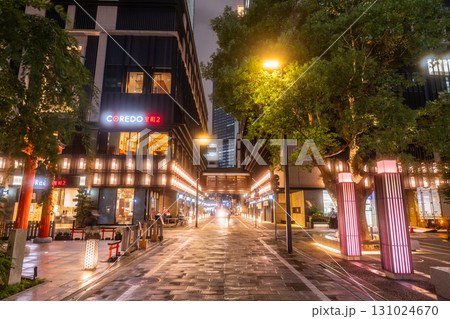 《東京都》日本橋室町・都市夜景 131024670