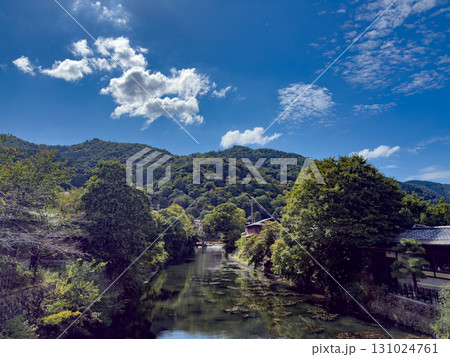 晴れてええ天気やないか嵐山の風景 晴れてええ天気やないか嵐山の風景 131024761