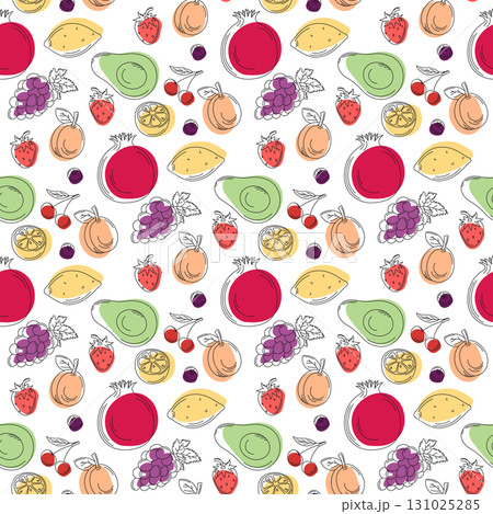 fruity seamless pattern 131025285