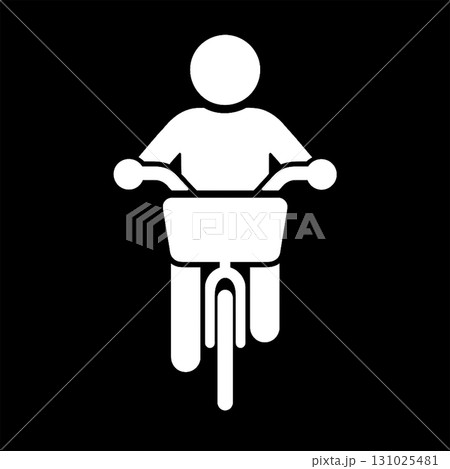 自転車　ママチャリ　アイコン 131025481