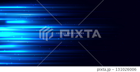 Speed blue horizontal beam lines on dark background. 131026006