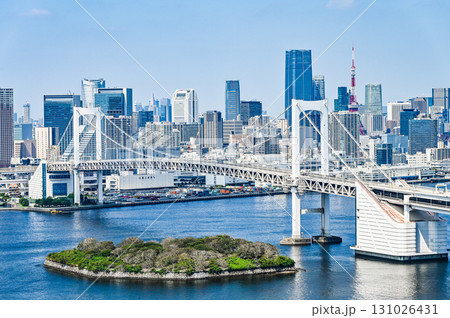 東京お台場からの都市風景 131026431