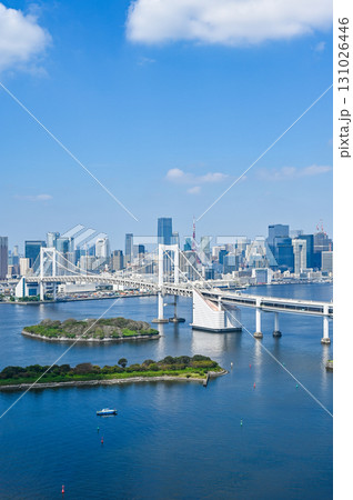 東京お台場からの都市風景 東京お台場からの都市風景 131026446