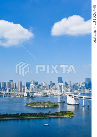 東京お台場からの都市風景 東京お台場からの都市風景 131026449