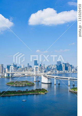 東京お台場からの都市風景 東京お台場からの都市風景 131026450