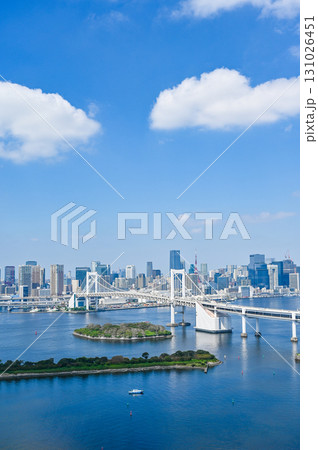 東京お台場からの都市風景 東京お台場からの都市風景 131026451
