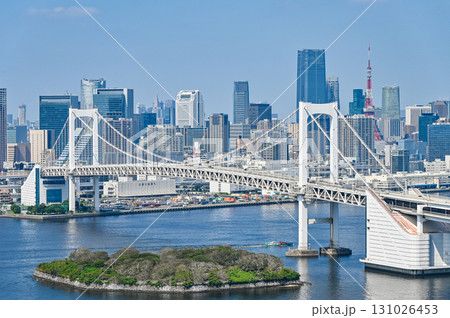東京お台場からの都市風景 東京お台場からの都市風景 131026453