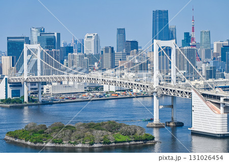 東京お台場からの都市風景 東京お台場からの都市風景 131026454