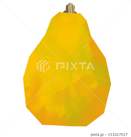 切り絵風のパパイヤ 131027017