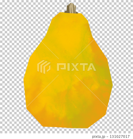 切り絵風のパパイヤ 131027017